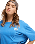 The Roxy Womens Tall Oversize Washed T-Shirt in Super Sonic
