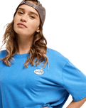 The Roxy Womens Tall Oversize Washed T-Shirt in Super Sonic