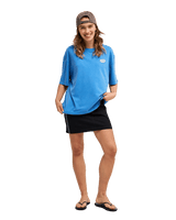 The Roxy Womens Tall Oversize Washed T-Shirt in Super Sonic
