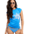 The Roxy Womens Oceans Lucky T-shirt in Super Sonic