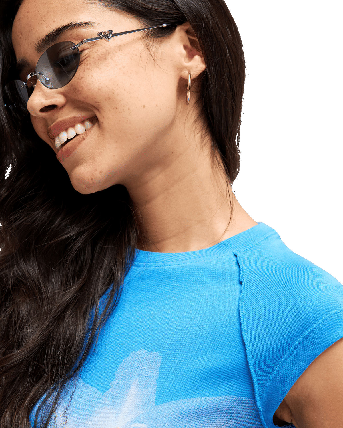 The Roxy Womens Oceans Lucky T-shirt in Super Sonic