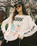Sea Is Beautiful Long Sleeve T-Shirt in Coconut Milk