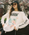 Sea Is Beautiful Long Sleeve T-Shirt in Coconut Milk