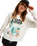 The Roxy Womens Sea Is Beautiful Long Sleeve T-Shirt in Coconut Milk