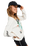 The Roxy Womens Sea Is Beautiful Long Sleeve T-Shirt in Coconut Milk