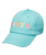 Girls Slide Away Cap in Aqua Splash