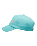 Girls Slide Away Cap in Aqua Splash