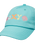 Girls Slide Away Cap in Aqua Splash