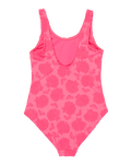 Girls Shell Dream One Piece Swimsuit in Sangria Sunset Shell Dreams