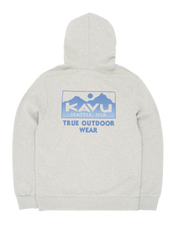 True Gradient Hoodie in Grey Marl