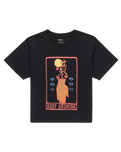 The RVCA Womens Keep Growning T-Shirt in Black