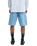 The RVCA Mens Skate Denim Shorts in Bleach Wash