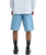 The RVCA Mens Skate Denim Shorts in Bleach Wash