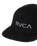 Big RVCA Cord Snapback Cap in Black