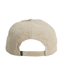 Big RVCA Cord Snapback Cap in Silver Bleach