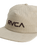 Big RVCA Cord Snapback Cap in Silver Bleach