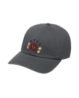 The RVCA Mens Iris Dap Cap in Balsam Green