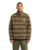 The RVCA Mens Winston Sherpa Jacket in Bombay Brown