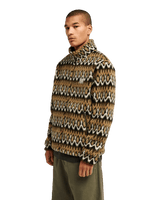 The RVCA Mens Winston Sherpa Jacket in Bombay Brown