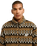 The RVCA Mens Winston Sherpa Jacket in Bombay Brown