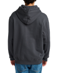 The RVCA Mens Superblast Hoodie in Garage Blue