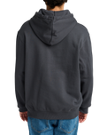 The RVCA Mens Superblast Hoodie in Garage Blue