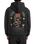 The RVCA Mens Roses Poster Hoodie in Black