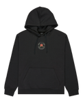 The RVCA Mens Roses Poster Hoodie in Black