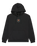 The RVCA Mens Roses Poster Hoodie in Black