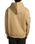 The RVCA Mens Deep Think Hoodie in Coyote