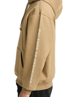 The RVCA Mens Deep Think Hoodie in Coyote