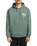 The RVCA Mens Flower Balance Hoodie in Balsam Green