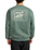 The RVCA Mens Lucky You Sweatshirt in Balsam Green