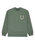 The RVCA Mens Lucky You Sweatshirt in Balsam Green