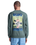 Antonia Figueiredo Twin Tulips Sweatshirt in Sage Leaf