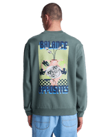 Antonia Figueiredo Twin Tulips Sweatshirt in Sage Leaf
