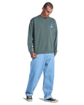 Antonia Figueiredo Twin Tulips Sweatshirt in Sage Leaf