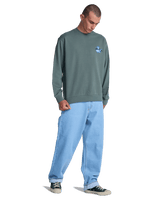 Antonia Figueiredo Twin Tulips Sweatshirt in Sage Leaf