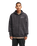 The RVCA Mens Cobra Emire Zip Hoodie in Washed Black