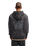The RVCA Mens Cobra Emire Zip Hoodie in Washed Black