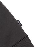 The RVCA Mens Cobra Emire Zip Hoodie in Washed Black