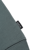 The RVCA Mens Iris Hoodie in Balsam Green