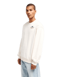 The RVCA Mens Sun Industries Sweatshirt in Salt