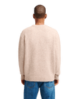 The RVCA Mens Ino Prop Solid Jumper in Natural