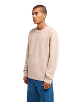 The RVCA Mens Ino Prop Solid Jumper in Natural