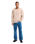 The RVCA Mens Ino Prop Solid Jumper in Natural