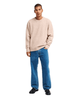 The RVCA Mens Ino Prop Solid Jumper in Natural