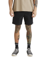 Escape Elastic Cord Shorts in Black
