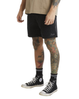 Escape Elastic Cord Shorts in Black