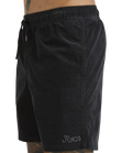Escape Elastic Cord Shorts in Black
